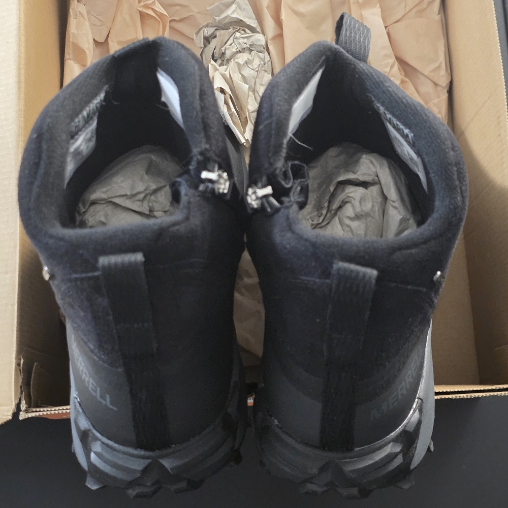 Mens Merrell Thermosnowdrift Zip Mid Shell, US 10, New W/box - Picture 5 of 9